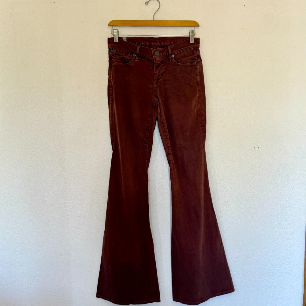 Citizens of Humanity Brown Flare Denim Size 25